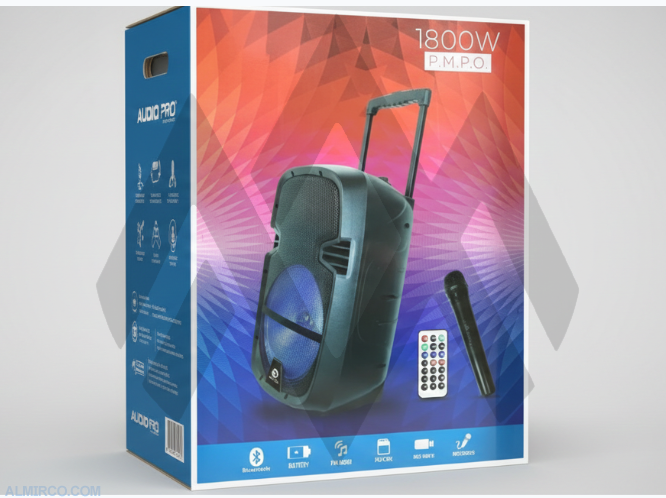 JOHA 1500 Bluetooth Karaoke