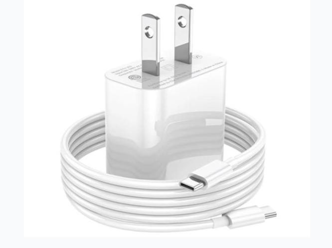 20W USB-C to Lightning Cable & Power Adapter 3ft