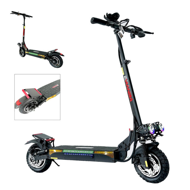 Electric Scooter 48v 800W - 10"Off Road Fat Tires